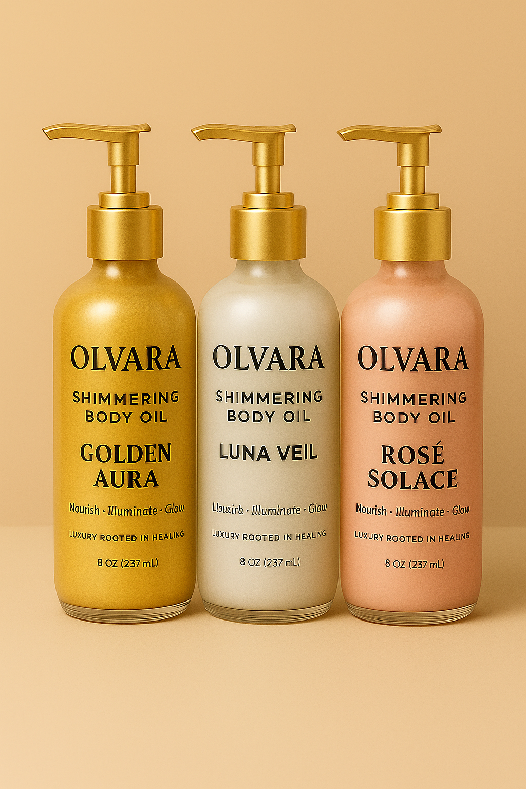 Shimmering Body Oil (Trio)